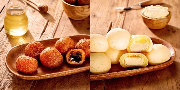 파리바게뜨 가성비 제품 '달콤한 꿀도넛(왼쪽)'과 '화이트 치즈볼'.