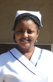 사진2. 에티오피아 간호사 히윗 멘베르