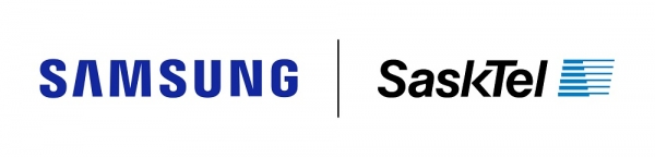 삼성_캐나다 사스크텔 기업 로고