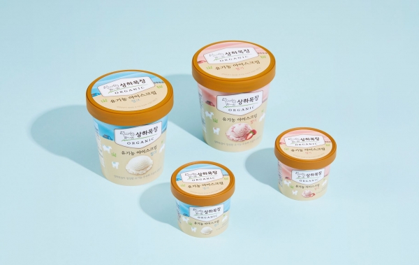 상하목장 유기농 아이스크림 2종 출시 (사진=매일유업 제공)