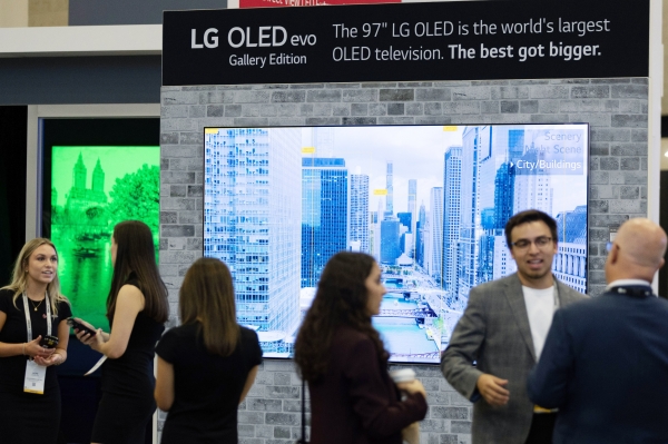 LG전자가 미국 댈러스에서 열린 영상가전 전시회 CEDIA 2022에 참가해 혁신 TV 신제품을 대거 소개했다. (사진=LG전자 제공)