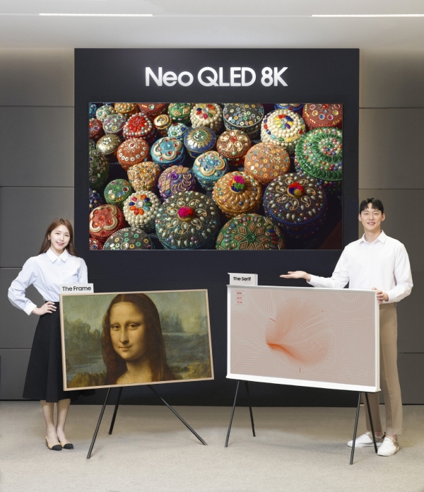 삼성전자가 ‘Neo QLED’에서 라이프스타일 TV까지 2022년형 TV 전 라인업을 22일 국내 시장에 공식 출시했다. (사진=삼성전자 제공)
